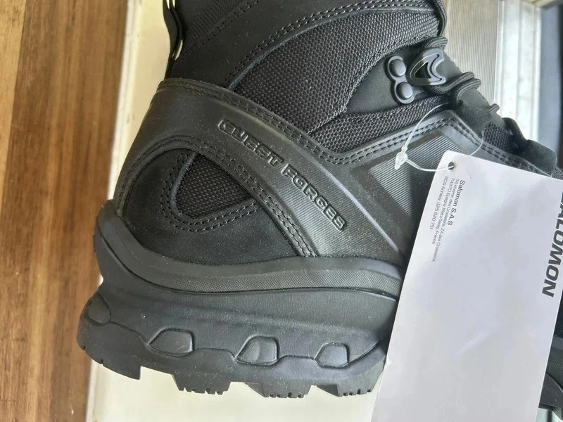 Salomon Quest 4D Forces Only Left Foot Black Boot Odd,Unpair Shoe 10 UK NWT Outdoor/ Replacement - Image 4