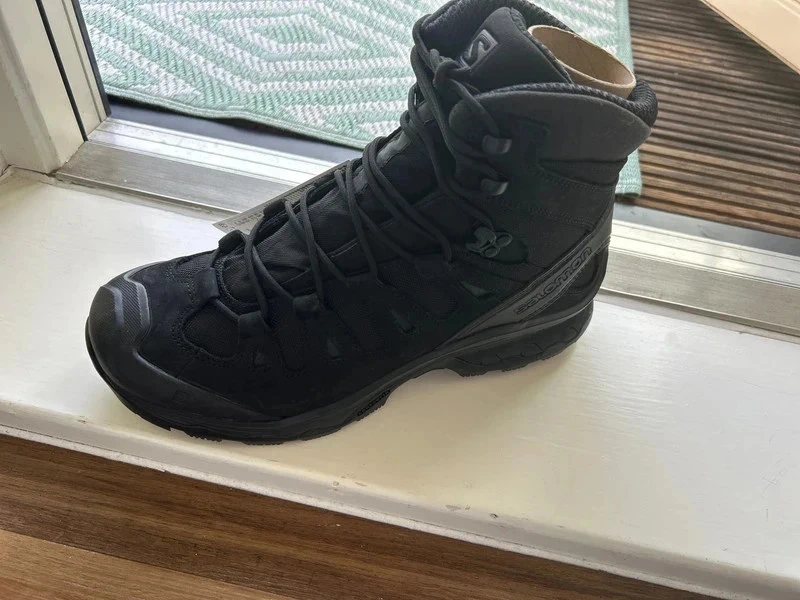 Salomon Quest 4D Forces Only Left Foot Black Boot Odd,Unpair Shoe 10 UK NWT Outdoor/ Replacement - Image 2